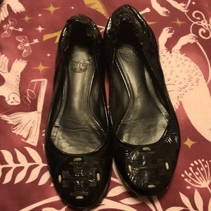 Tory Burch Patent Leather Flats
